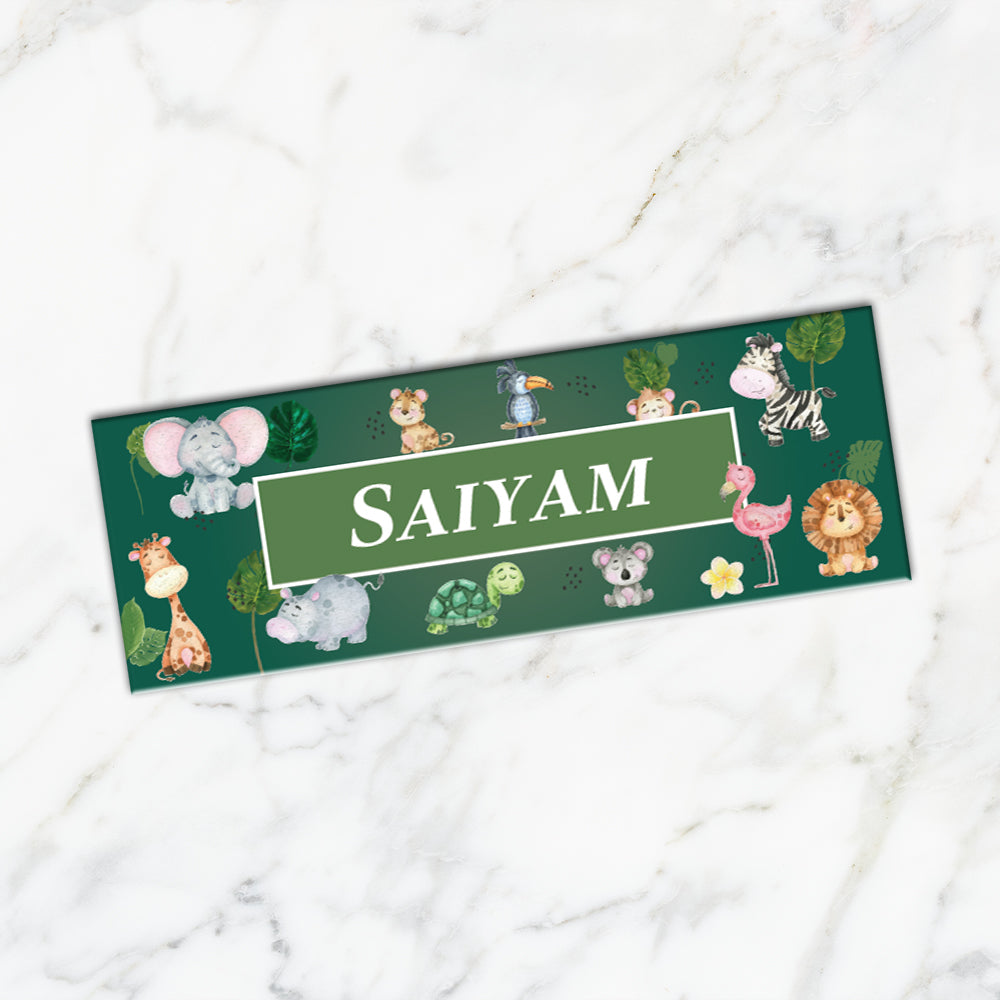Jungle Friends Iron on Labels - set of 30