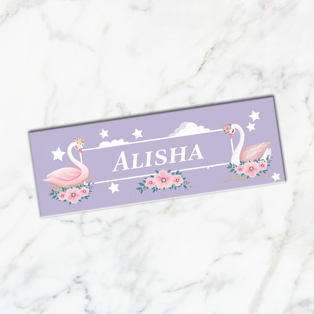 Swan Princess Iron on Labels - set of 30