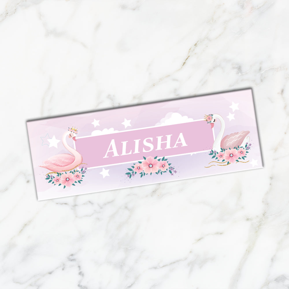 Swan Princess Iron on Labels - set of 30