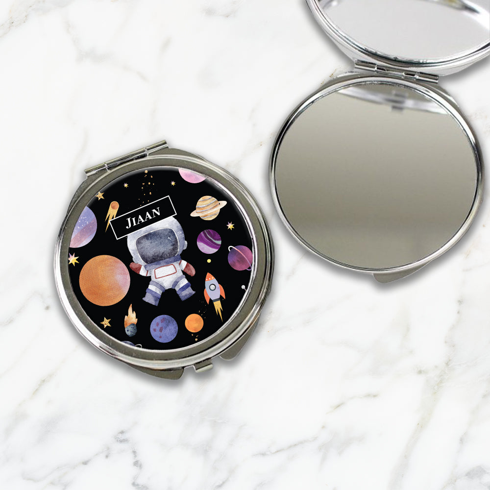 Lil Astronaut Kids Compact Mirror