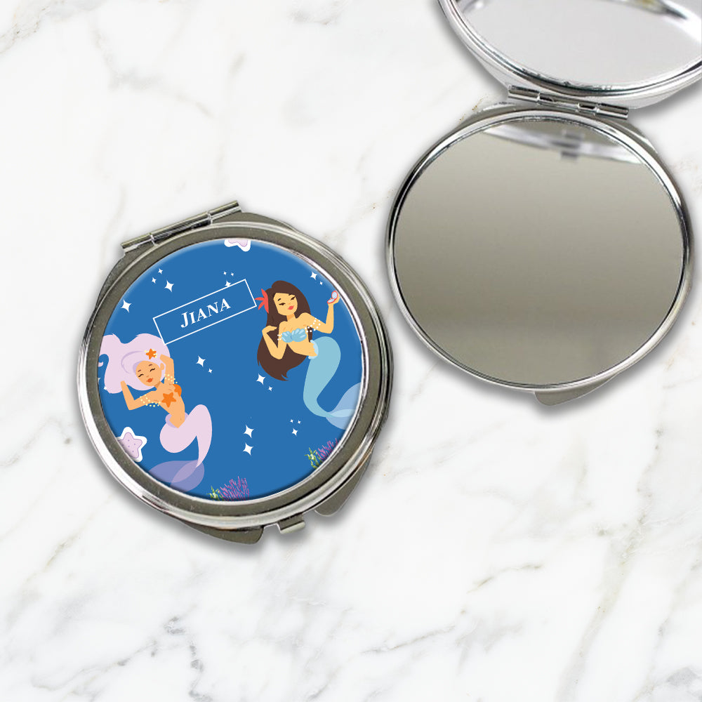 Sassy Mermaid Kids Compact Mirror