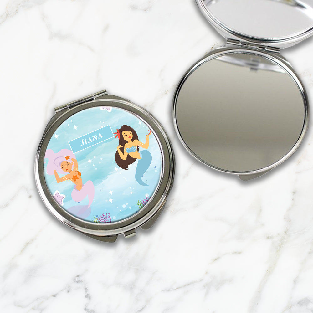 Sassy Mermaid Kids Compact Mirror