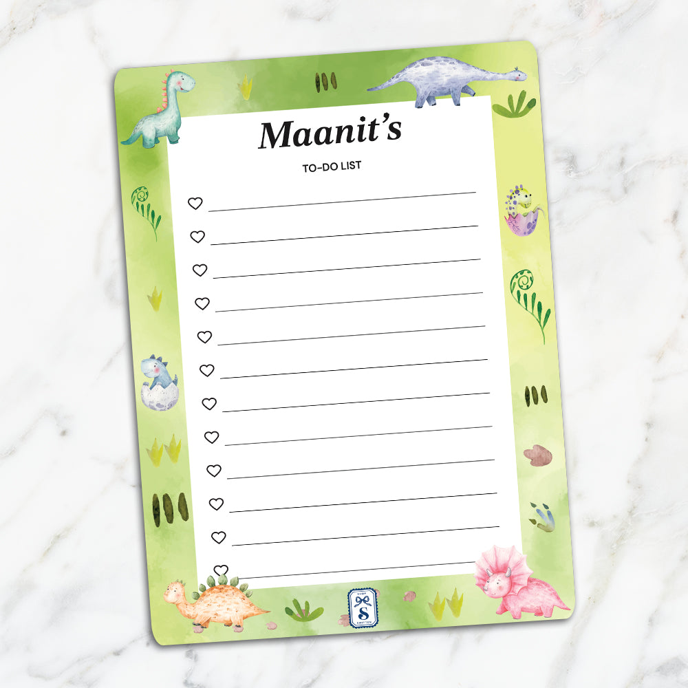 Dinoland To-Do List