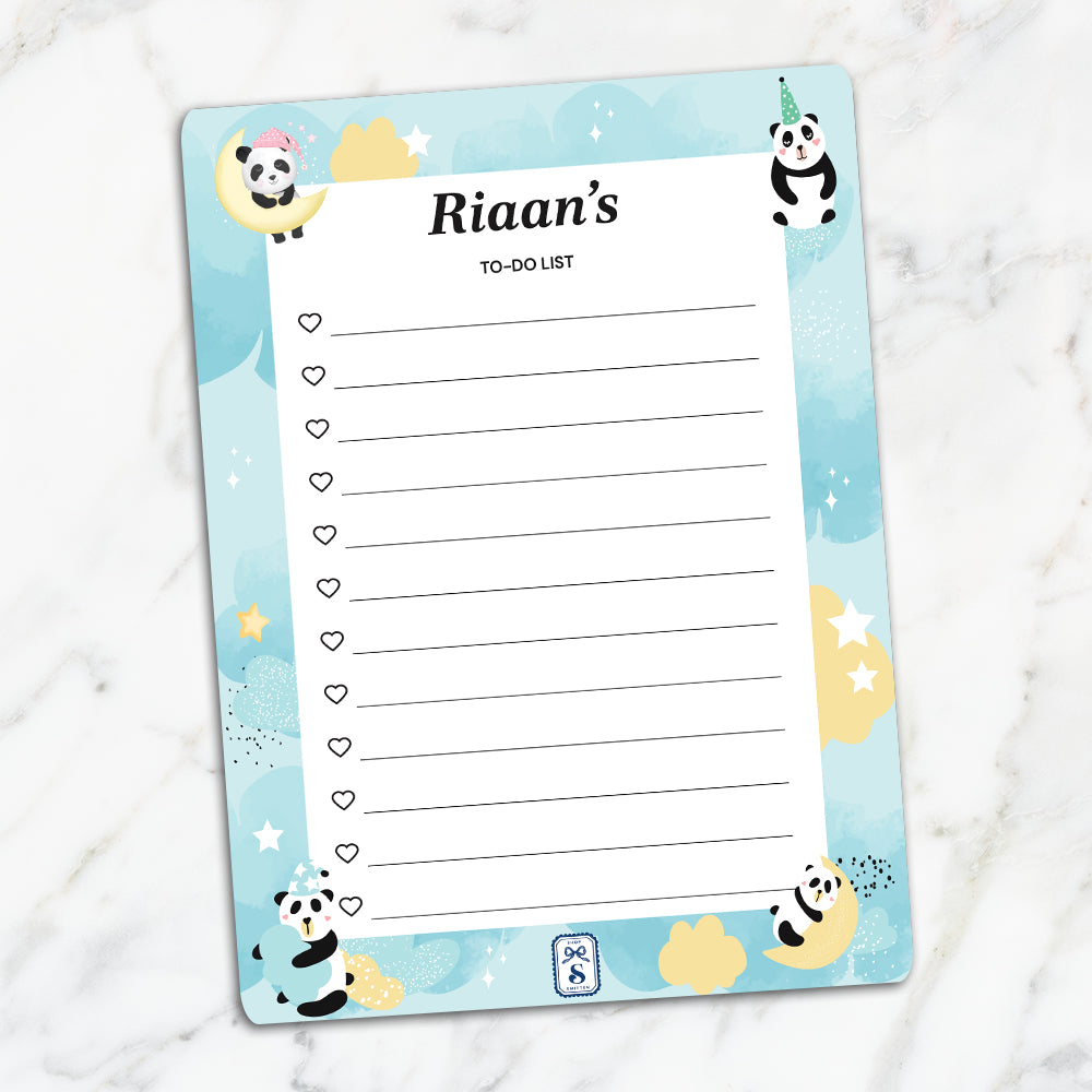 Lil Forest Friends Kids To-Do List