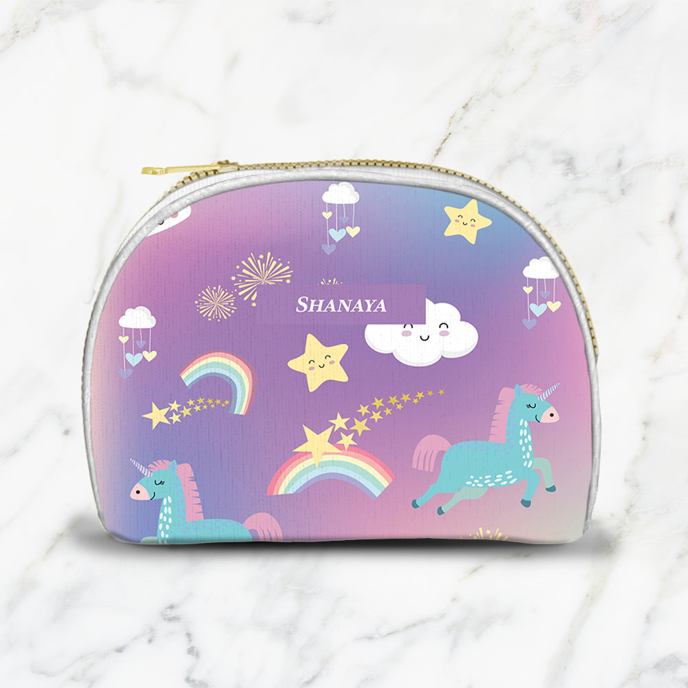 Unicorns & Rainbow Kids Pouch
