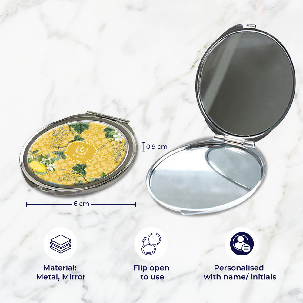 Lemon Grove Compact Mirror