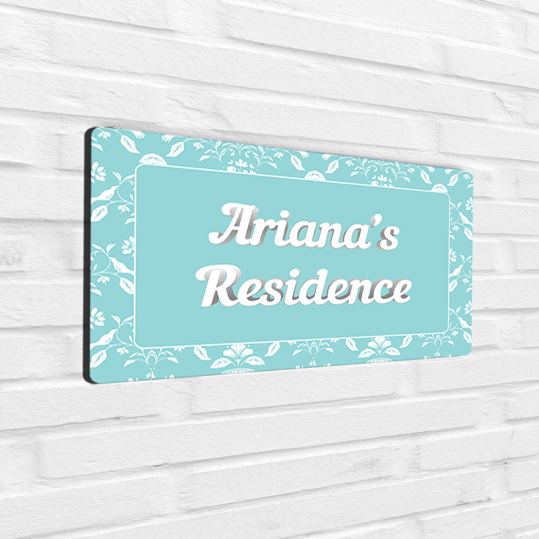 Eclat Name Plate - Standard
