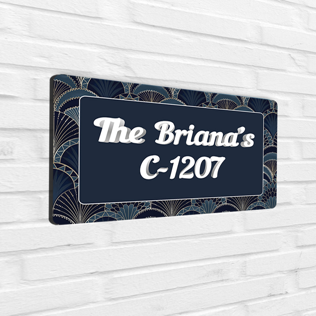 Gilded Archs Name Plate - Standard