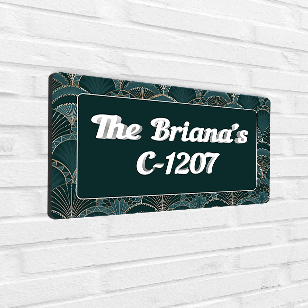Gilded Archs Name Plate - Standard