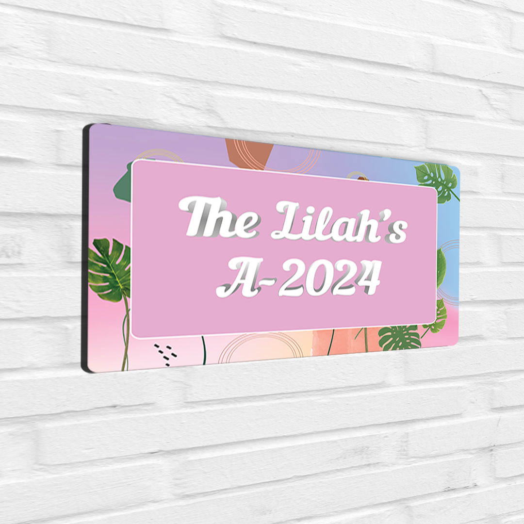 Palmscape Name Plate - Standard