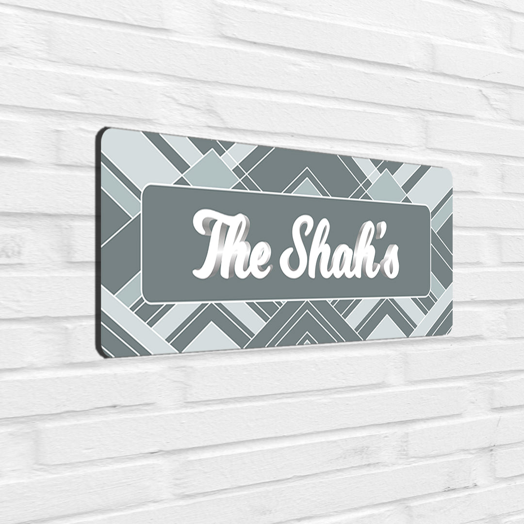 Decadence Name Plate - Petite