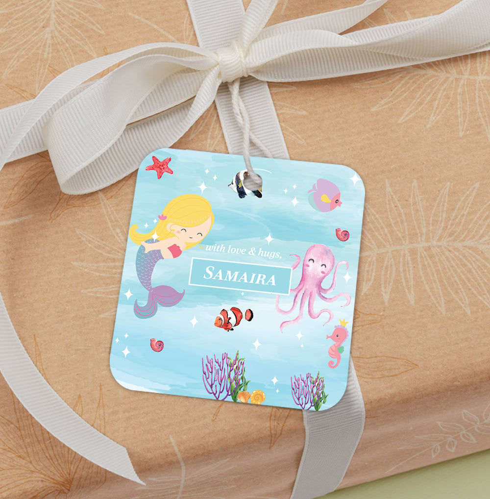 Lil Mermaid Gift Tag (kids)