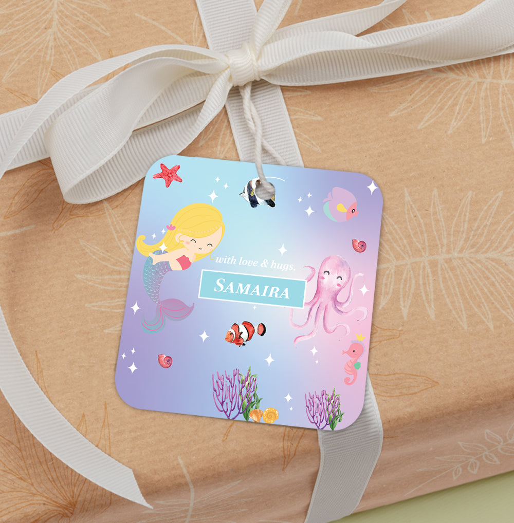 Lil Mermaid Gift Tag (kids)