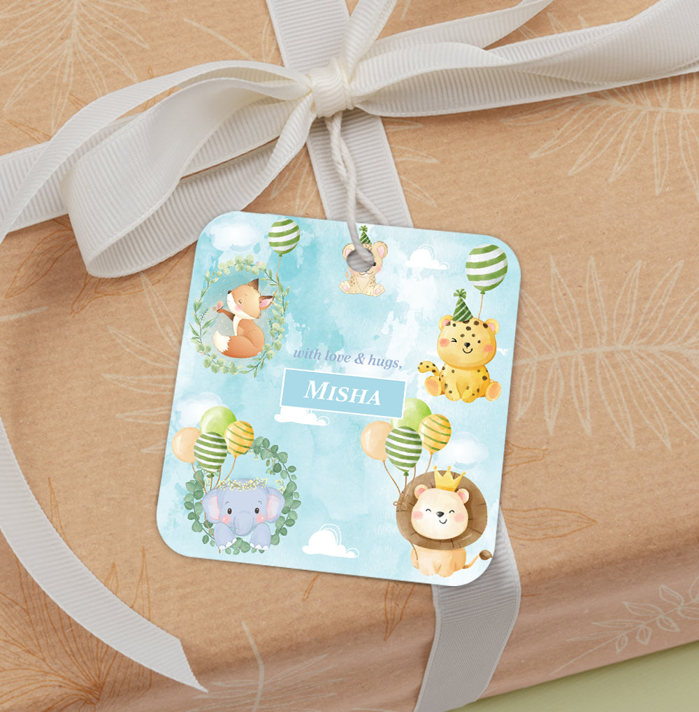Safari Soiree Gift Tag (kids)