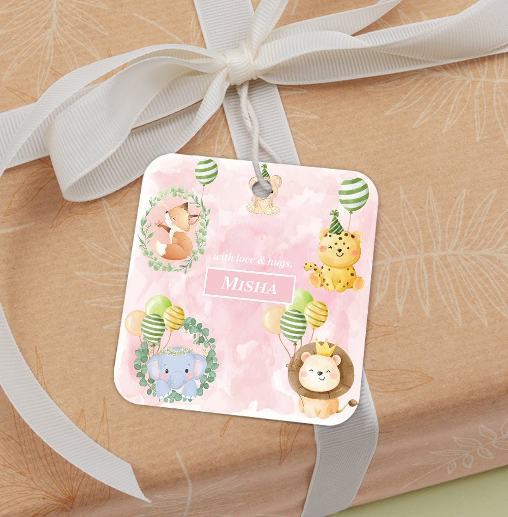 Safari Soiree Gift Tag (kids)