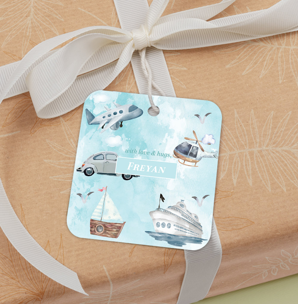 Transport Gift Tag (kids)
