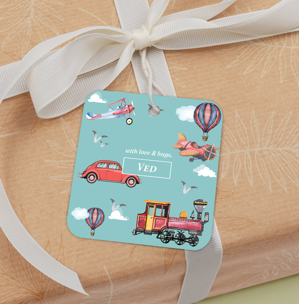 Transport Gift Tag (kids)