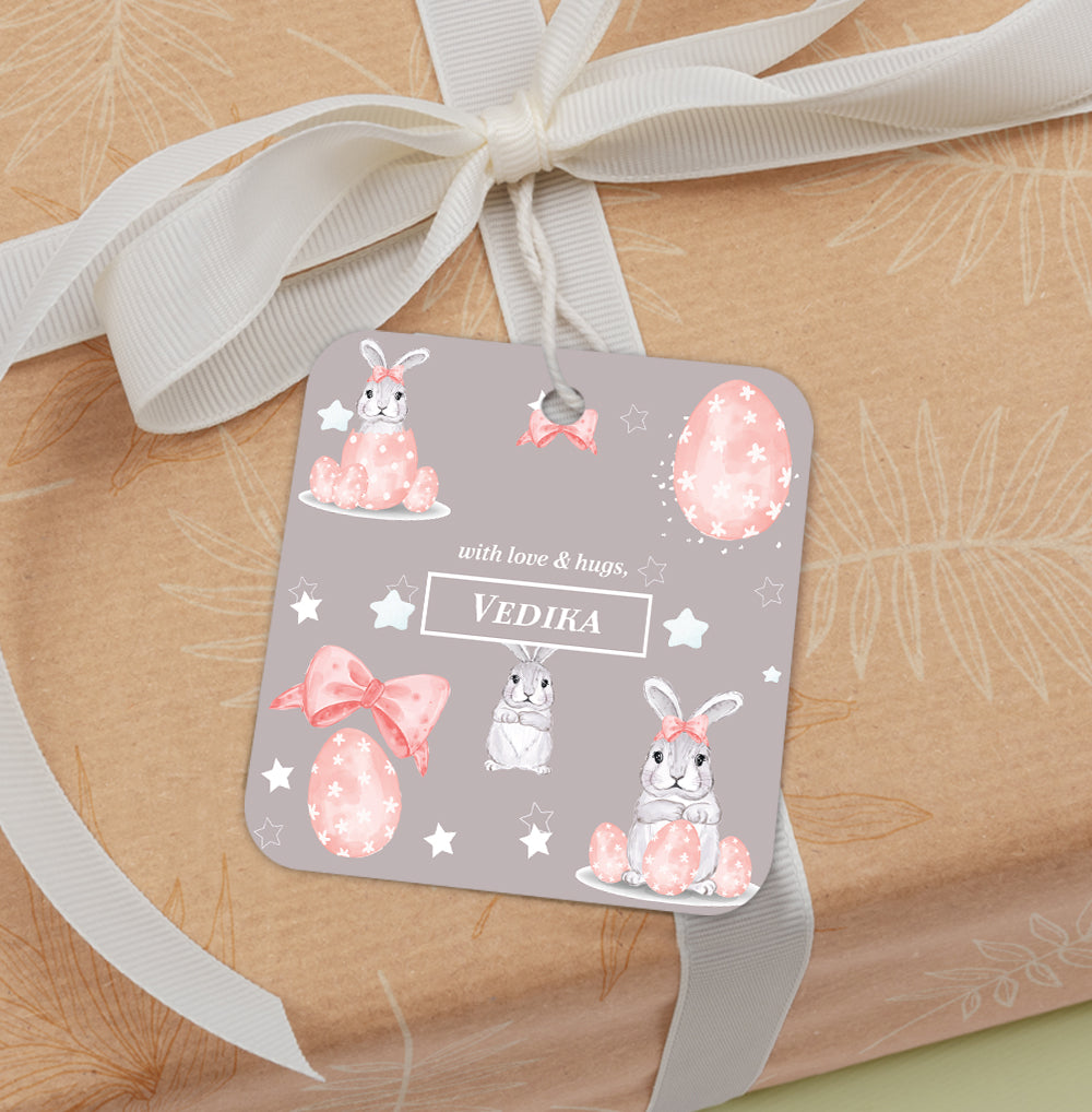 Easter Bunnies Gift Tag (kids)