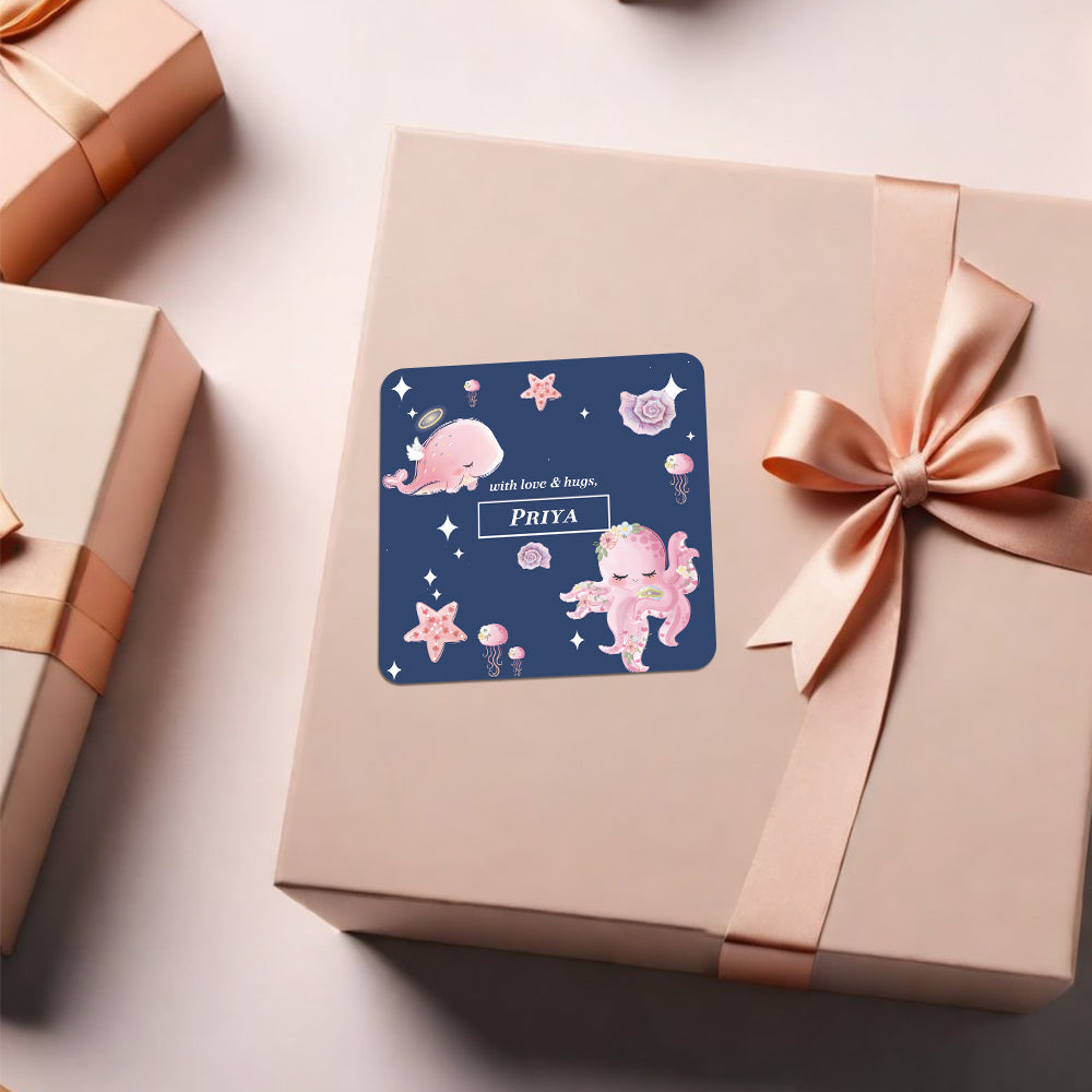 Blushing Underseas Gift Sticker (kids)