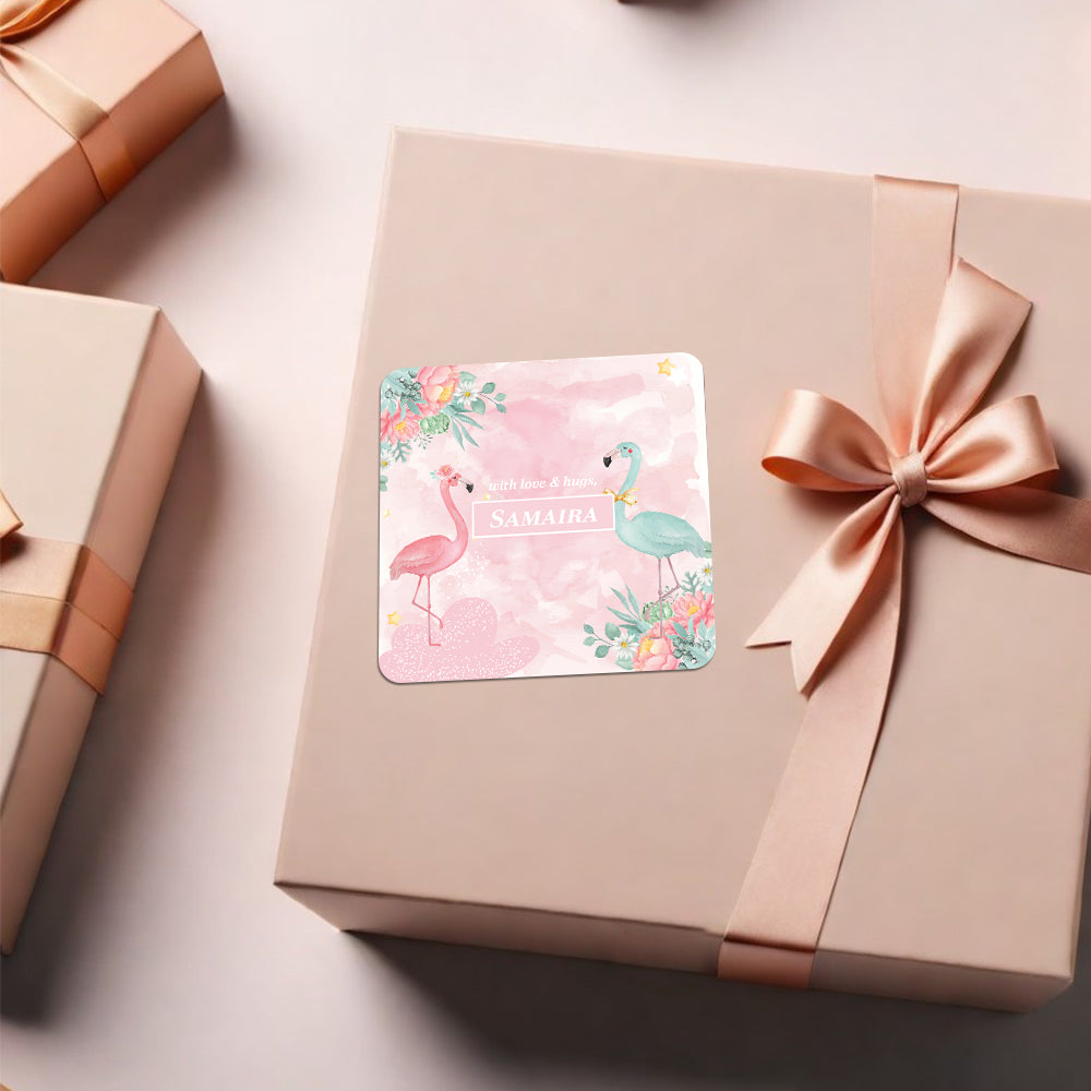 Flamingoland Gift Sticker - set of 24