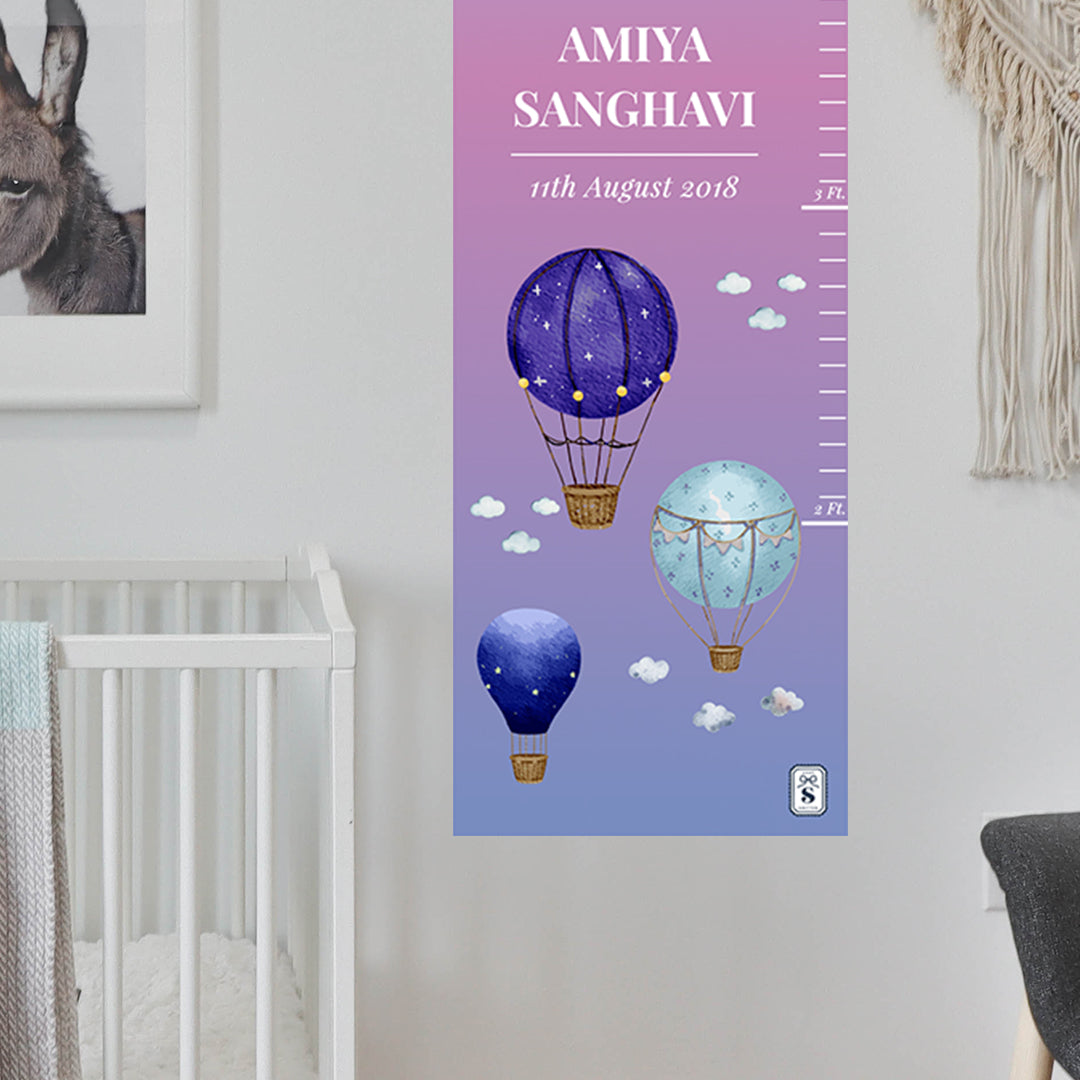 Night Flight Height Chart (kids)