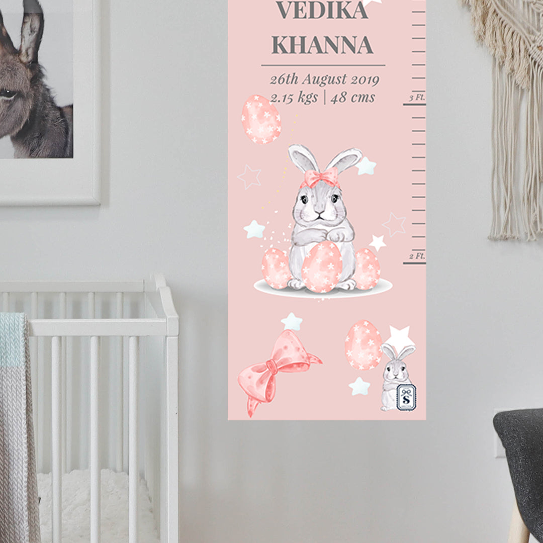 Easter Bunnies Height Chart (kids)