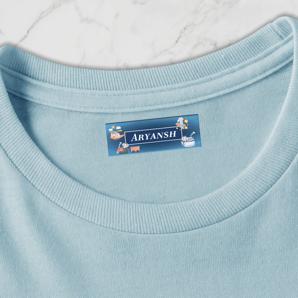 Captain Ellie Iron on Labels - set of 30