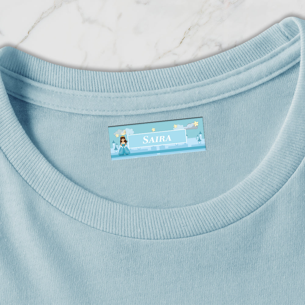 Princess Iron on Labels - set of 30