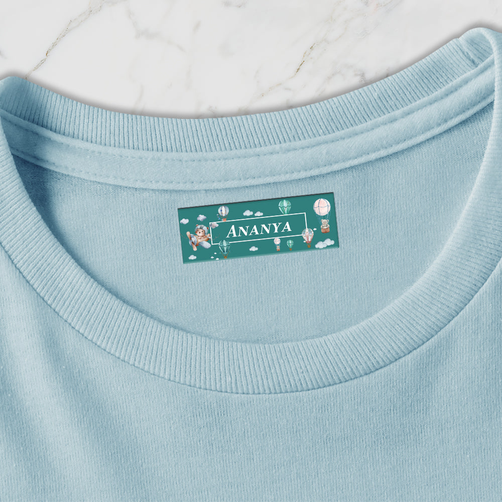 Infinite Sky Iron on Labels - set of 30