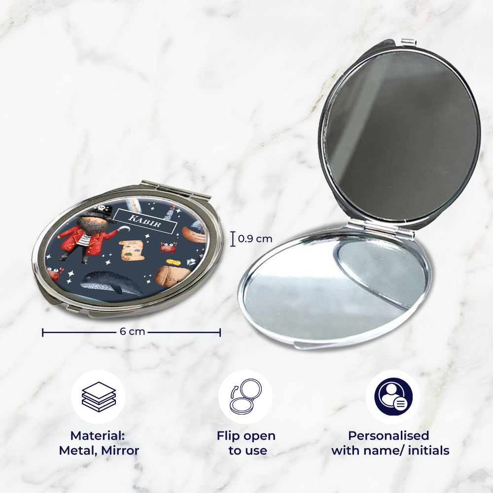 Treasure Island Kids Compact Mirror