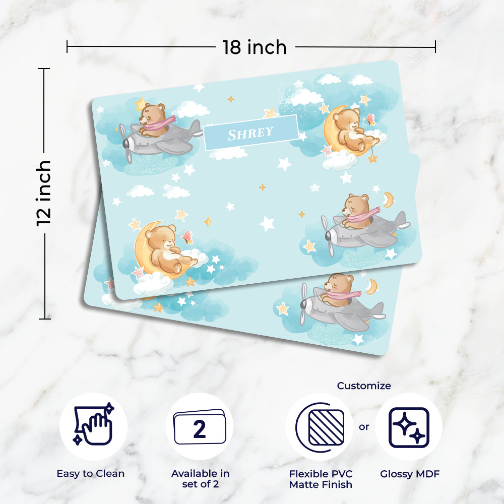 Lil Forest Friends Placemat - Set of 2