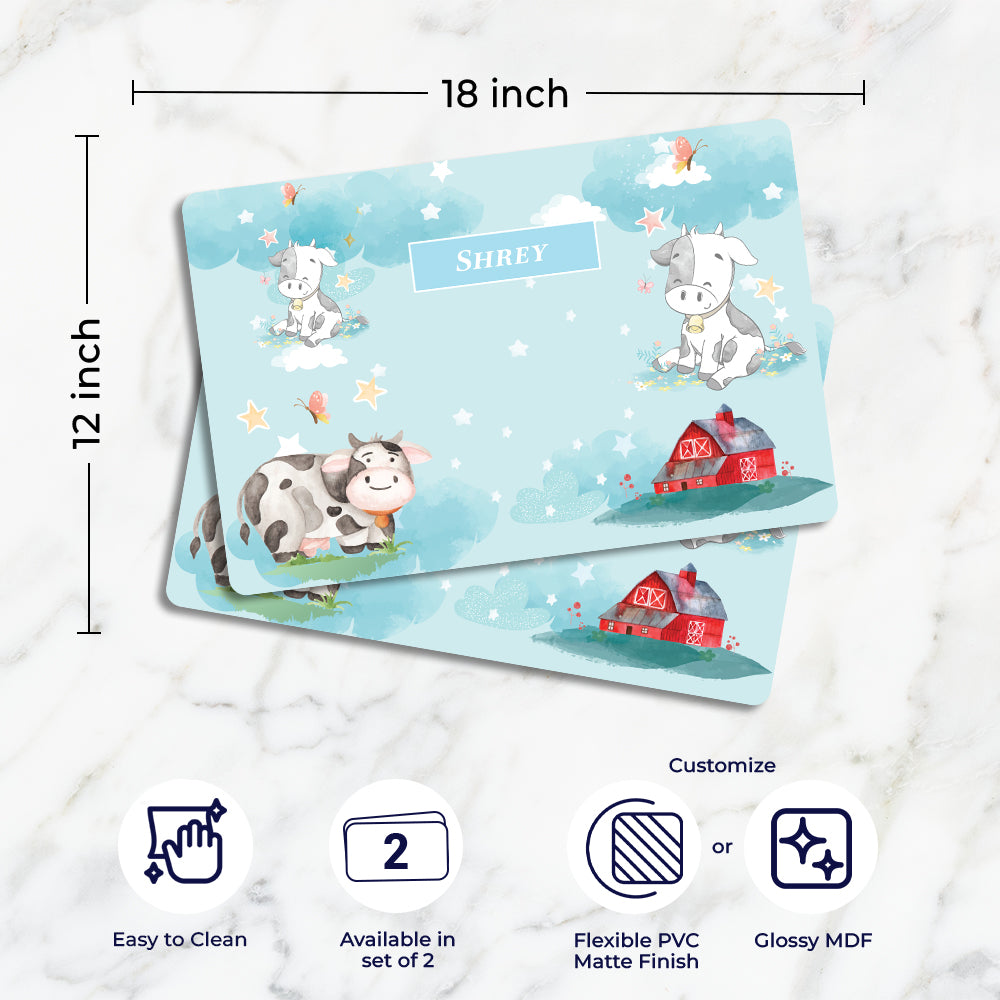 Lil Forest Friends Placemat - Set of 2