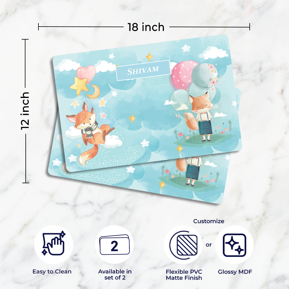 Lil Forest Friends Placemat - Set of 2