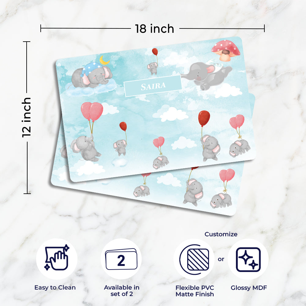 Red Balloon Ellie Placemat - Set of 2