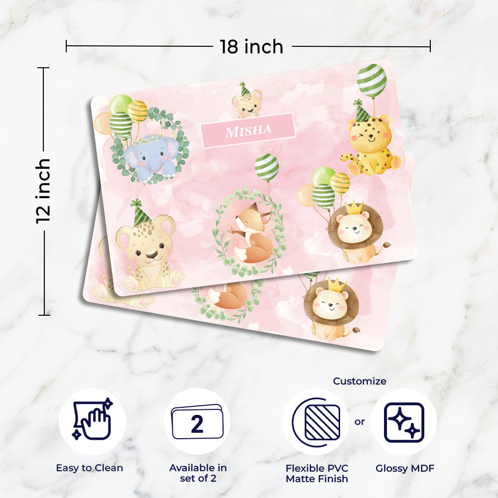 Safari Soiree Placemat - Set of 2