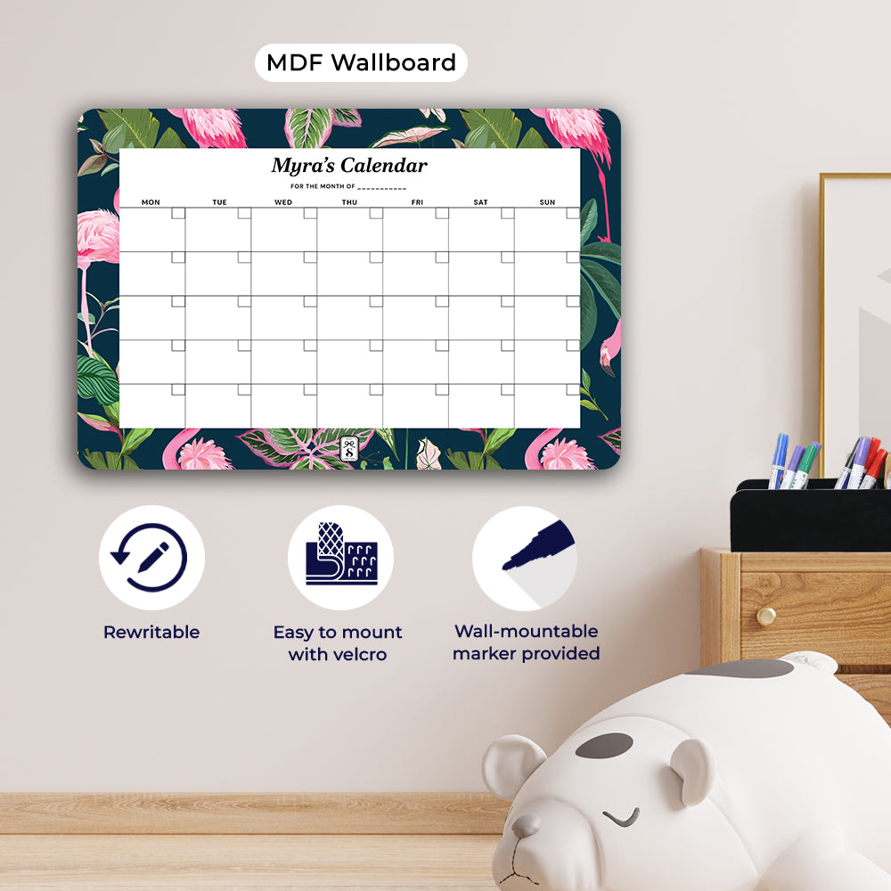 Flamingo Foliage Calendar