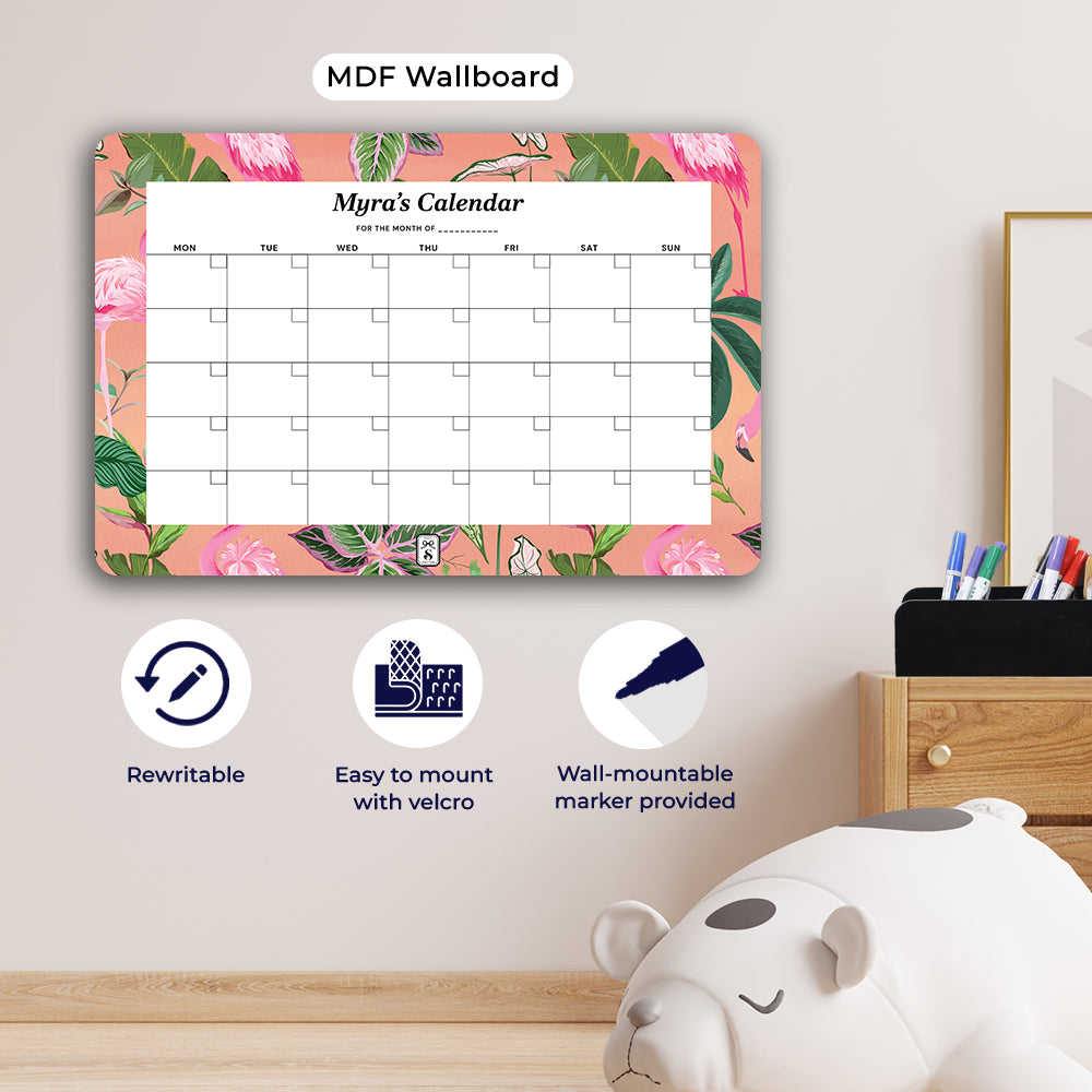 Flamingo Foliage Calendar