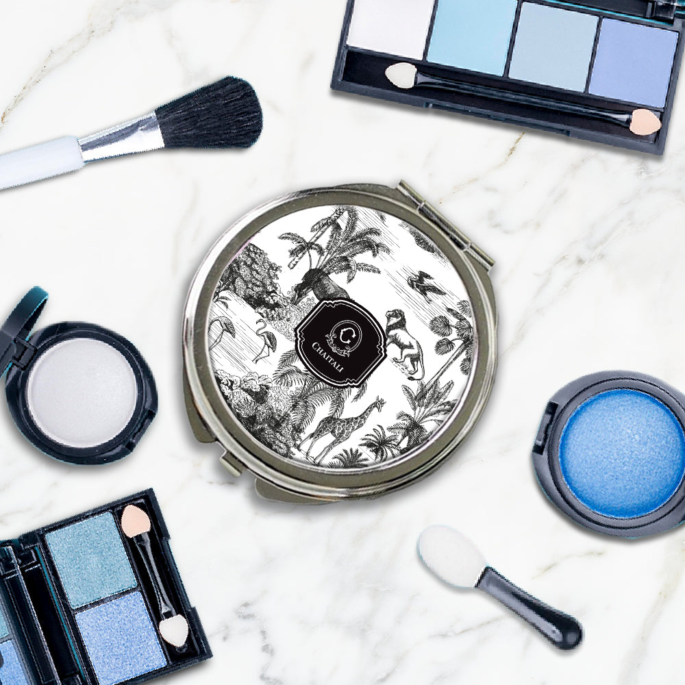 Savanna Noir Compact Mirror