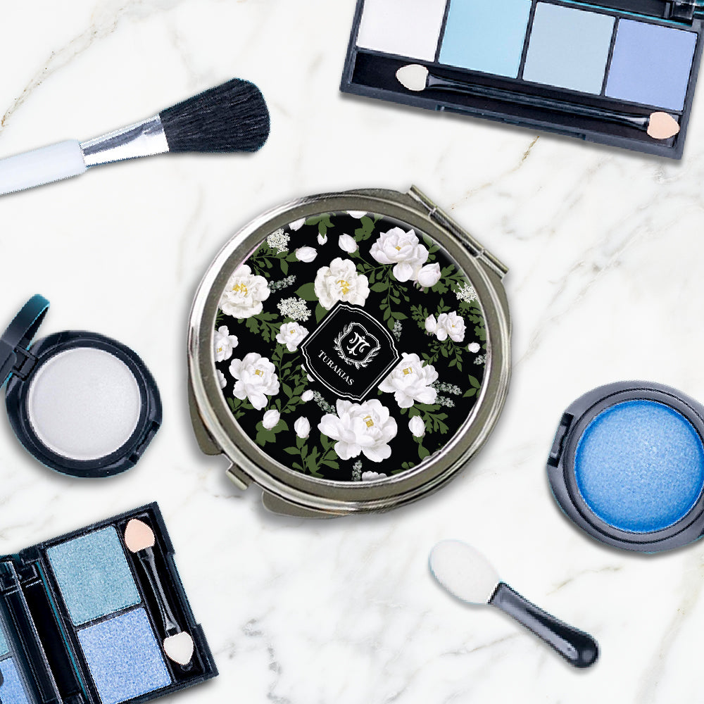 Peonies Compact Mirror