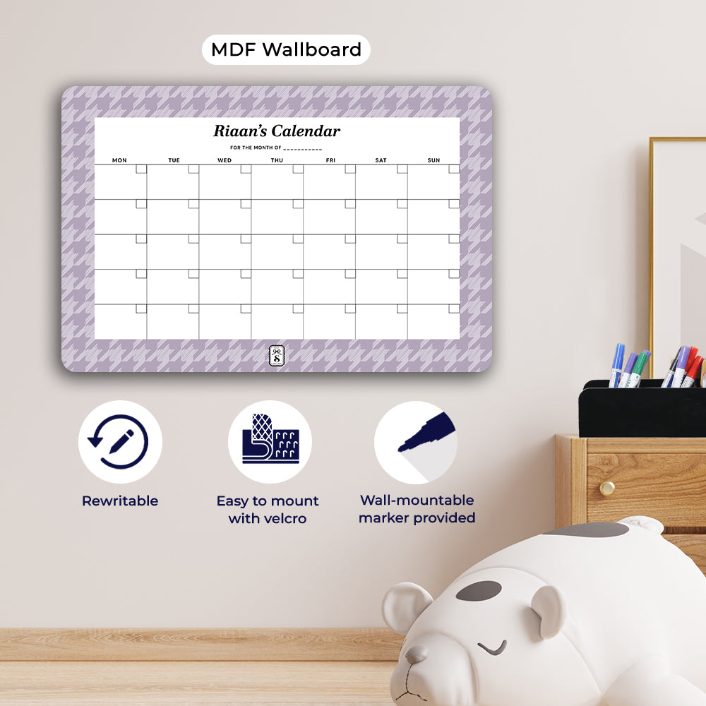 Houndstooth Calendar