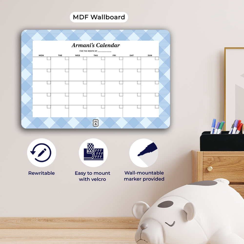 Gingham Calendar