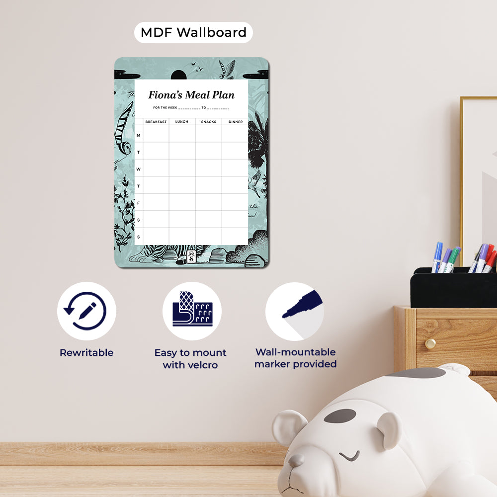 Jungle's Sonnet Meal Planner