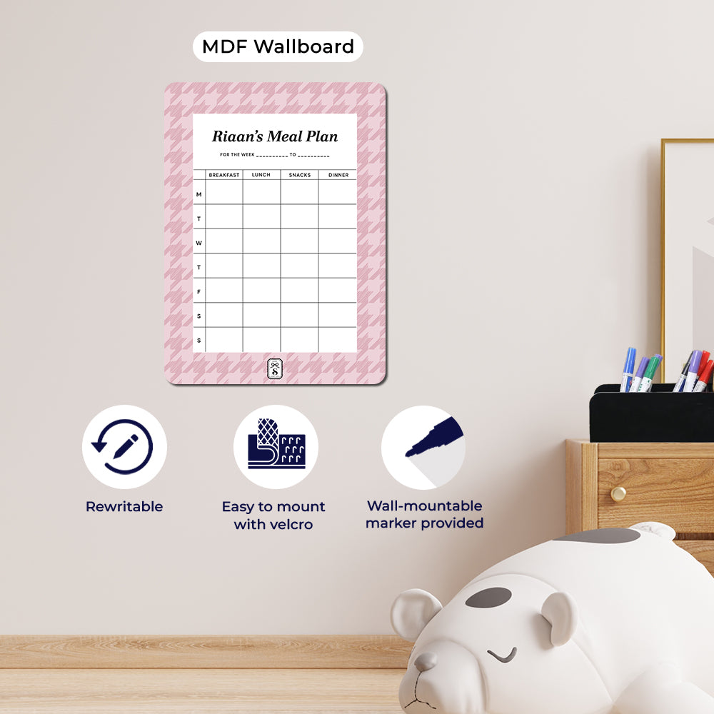 Houndstooth Meal Planner