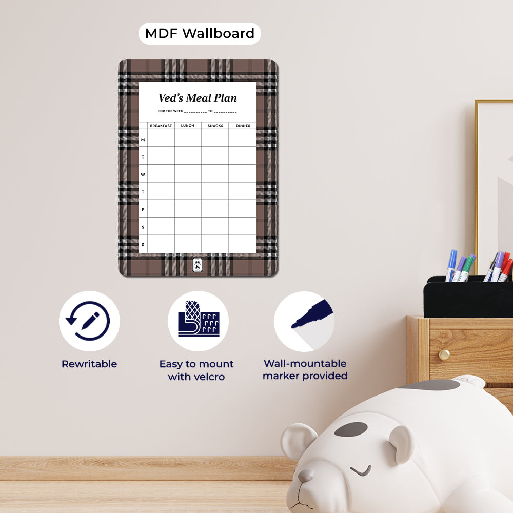 Tartan Meal Planner