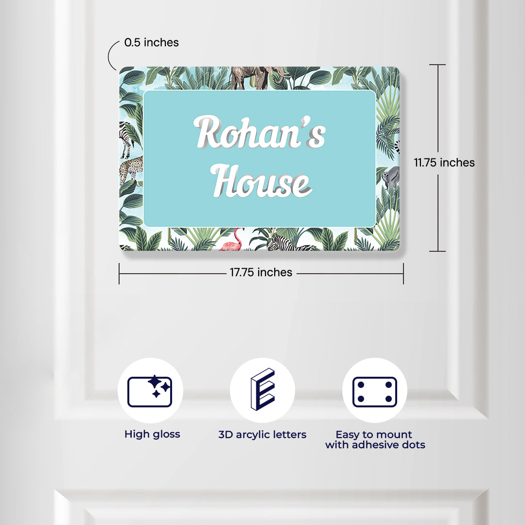 Savanna Spectrum Name Plate - Standard