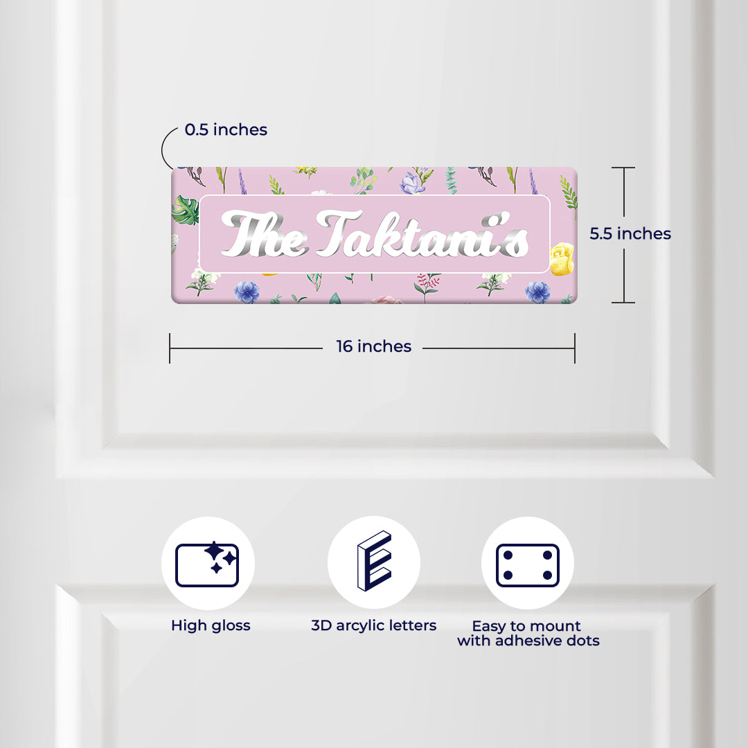 Botanica Name Plate - Petite