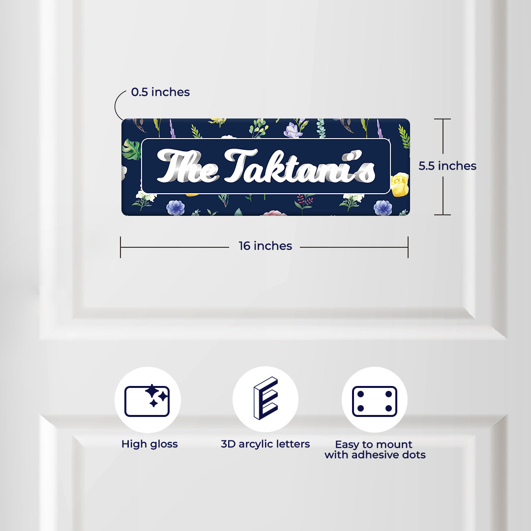 Botanica Name Plate - Petite