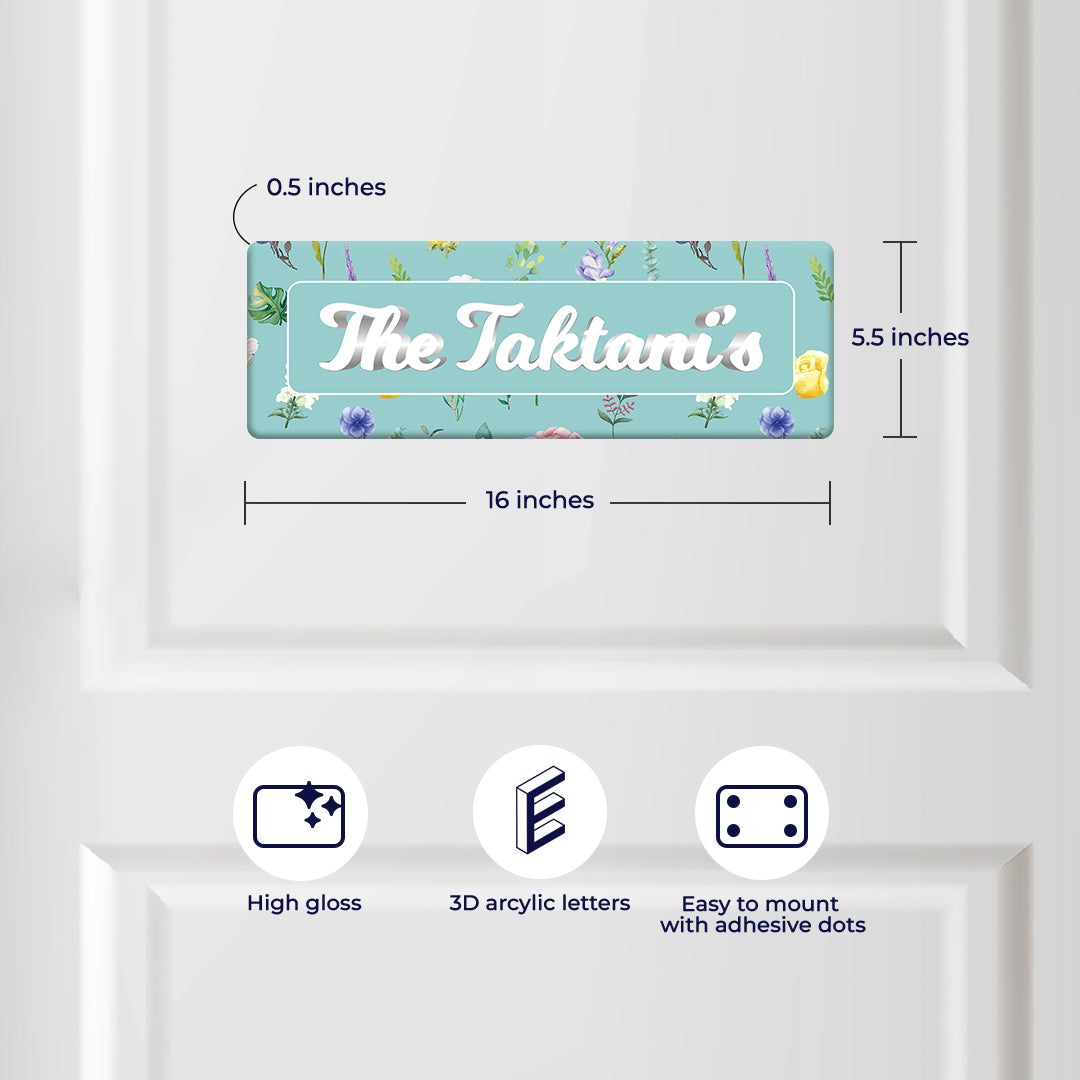 Botanica Name Plate - Petite