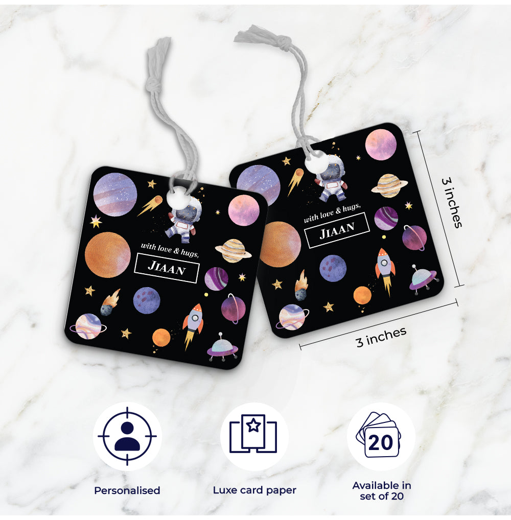 Lil Astronaut Gift Tag (kids)