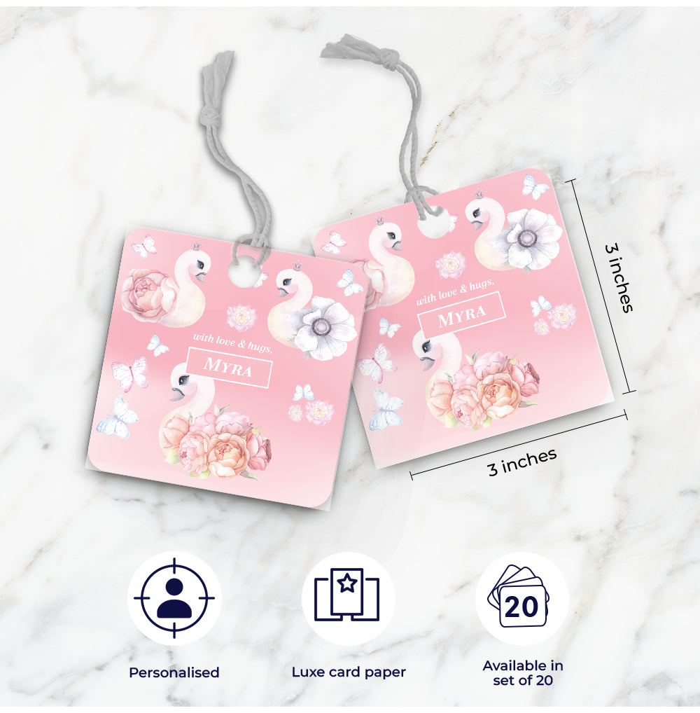 Swan Lake Garden Gift Tag (kids)